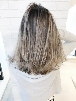 ミディアム カラー OTAKU HAIR STUDIO所属・shin✨今月注目✨ スタイリスト（急募）のヘアスタイル