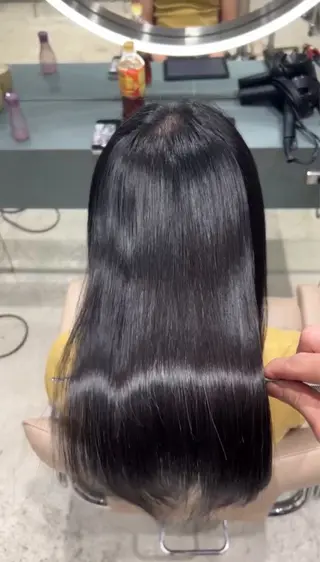 ミディアム ✨髪質改善 縮毛矯正 艶髪 立川 コウキ✨のヘアスタイル