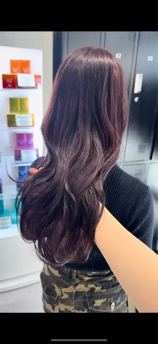 ロング カラー 艶髪カラー/view ひなのヘアスタイル