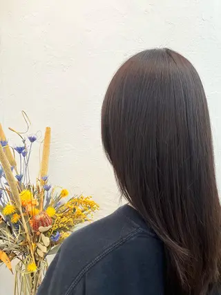 ミディアム カラー 新宿デザインカット 👶RENAのヘアスタイル