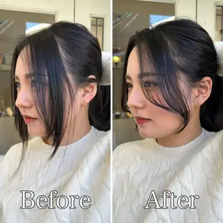 ロング 【艶ヘア】 どうまえのヘアスタイル