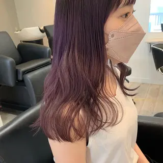 ロング カラー ヘアアレンジ 代表🎀 ふわモテ愛 され髪🩷yumiのヘアスタイル