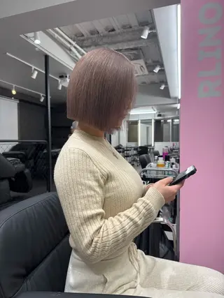 ショート Rlino所属・ﾊｲﾗｲﾄ/ﾚｲﾔｰ ｶｯﾄ/大嶽謙のヘアスタイル