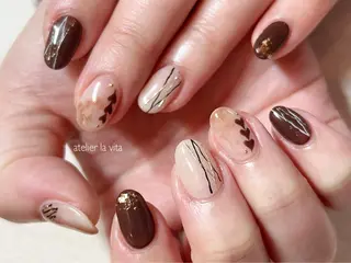 ネイル atelier la vita所属・lavita. mimuraのネイルデザイン