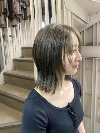 ミディアム 🫧レディースカット 🫧今だけ無料　岩立のヘアスタイル