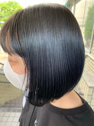 ショート カラー 小田切 栄司のヘアスタイル