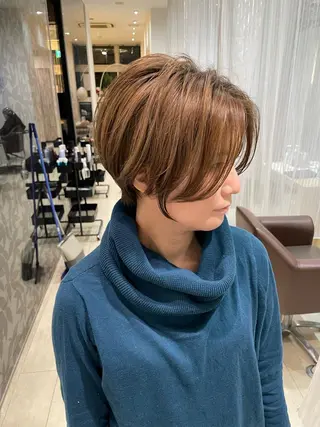 ショート 韓国レイヤー🇰🇷 ReLien西大寺店のヘアスタイル