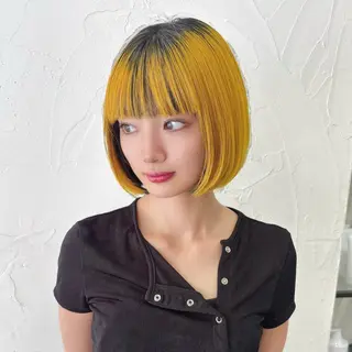 ショート 痛ませないブリーチ✨ SEIYAのヘアスタイル