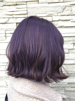 ミディアム カラー 透明感カラーブリーチ 🌼シゲモトアヤ🌼のヘアスタイル