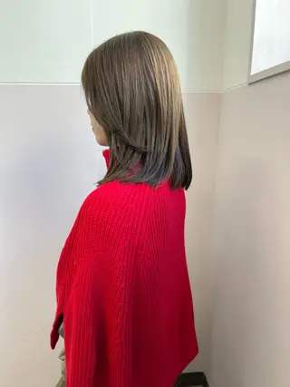 ミディアム カラー 樫原裕二 /柔らかいカラーのヘアスタイル