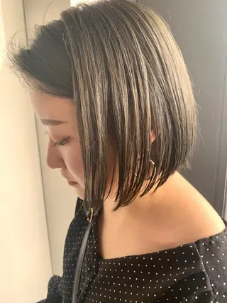 ショート カラー メンズヘア/レイヤー /ボブ山内春輝のヘアスタイル