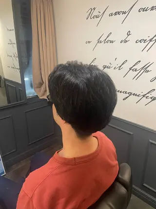 カラー メンズ LAVIE NEW STANDARD BARBER所属・小森 優仁のヘアスタイル