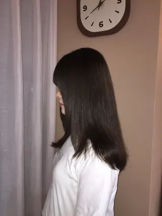 カラー YOKE 桃山台 SAKI♩ ܸのヘアスタイル