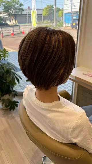ショート ルクール上越店　林 郁弥のヘアスタイル