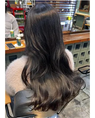 ロング カラー 艶×透明感カラー♡ カットモデル募集中のヘアスタイル