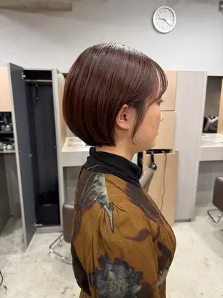 ショート カラー 表参道/髪質改善・ 透明感 colorのヘアスタイル