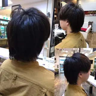 ミディアム メンズ 赤羽、髪質改善サロン 吉野リョウスケのヘアスタイル