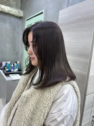 ミディアム カラー The Path ARENのヘアスタイル