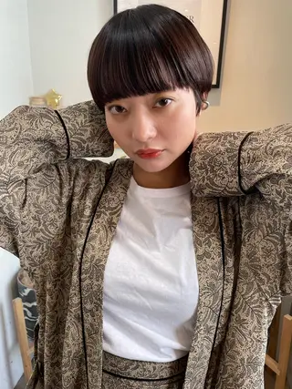 ショート Kouta/似合わせ /パーマ/カラーのヘアスタイル