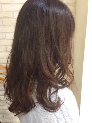 ロング カラー 小倉 聖也のヘアスタイル
