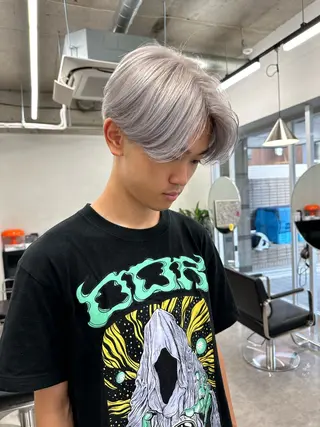 メンズ tint by alo bleach 大阪梅田【ティントバイアロブリーチ】所属・✨武内凌太✨ カットモデル募集のヘアスタイル