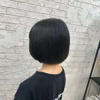 ショート 《艶感暗髪カラー》 Honoka🪐のヘアスタイル