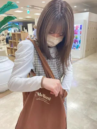 ミディアム カラー レイヤー/ウルフ🤎 mayo.のヘアスタイル