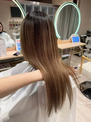 ロング designcolo r/似合わせNOKAのヘアスタイル