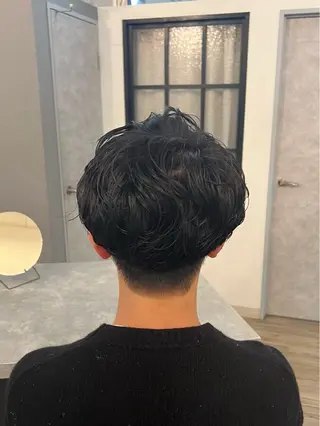 パーマ メンズ ブリーチカラー🫧 いぐち しょうた🫧のヘアスタイル