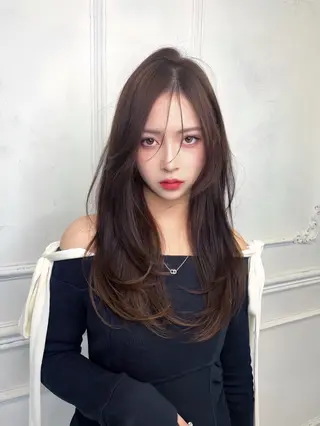 ロング Maison Halu YUKIのヘアスタイル