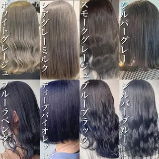 セミロング カラー 🎨透明感モテカラー DAIKI🎨のヘアスタイル