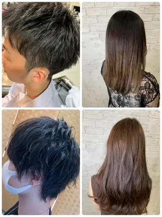 ショート メンズ ブリーチ特化 ハイトーンRYOYAのヘアスタイル