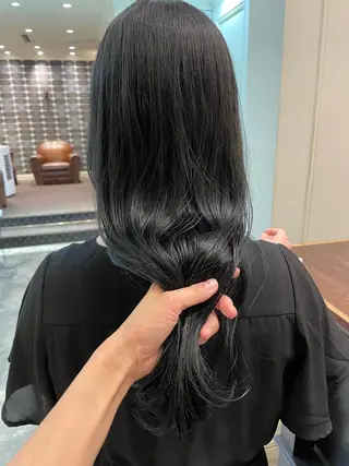 ロング カラー classic 新横浜所属・大人girly🛋️ 🤍yukakoのヘアスタイル