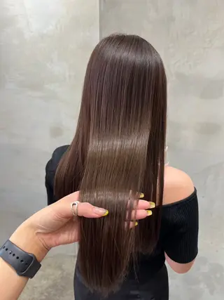 ロング カラー 天神/韓国レイヤー /髪質改善/ココロのヘアスタイル