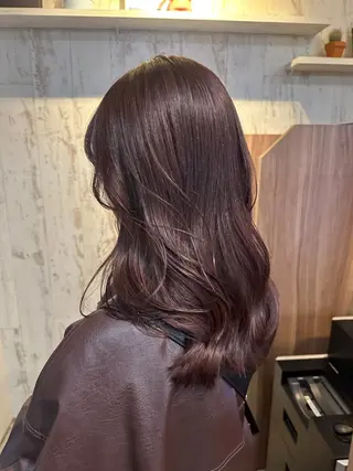 ミディアム カラー ❤️アヤカ Wカラー ボブ レイヤー❤️のヘアスタイル