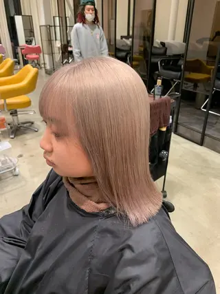 ミディアム カラー 🪞上品で可愛い韓国 ヘア🪞Rikutoのヘアスタイル