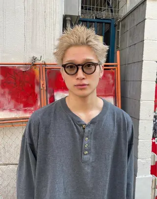 ショート BELO  MAN  NAGOYA所属・横井皓希 大須/メンズ/パーマのヘアスタイル