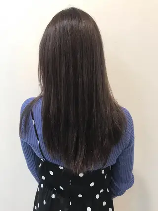 ロング MR.GOODMORNING所属・天野 優美のヘアスタイル