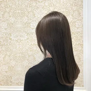 セミロング カラー 🐠寒色系×パーマ 櫻井　麿偉🐏のヘアスタイル