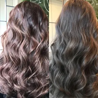 ロング カラー Hanna by W_SALONのヘアスタイル