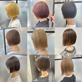 ショート SALOWIN心斎橋Suite店所属・ブリーチ毛にもできる 縮毛矯正|鷹司郎のヘアスタイル