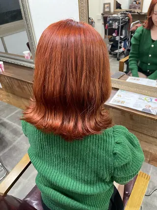 ショート カラー SOYON西大寺店所属・ダブルカラー/ 髪質改善💎安藤のヘアスタイル