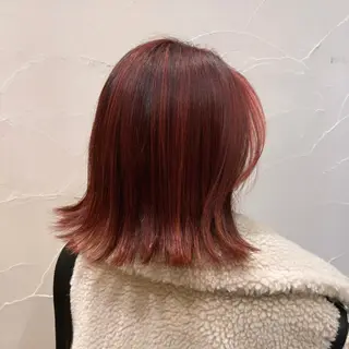 ミディアム パーマ/名古屋パーマ / コデラ ナナホのヘアスタイル