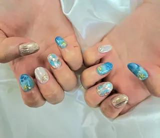 ネイル 河野ちえ (雑誌掲載サロン)のネイルデザイン