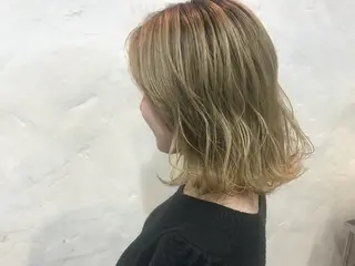 ミディアム カラー Genta @gegege75のヘアスタイル