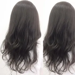 ロング カラー 中村 卓也のヘアスタイル