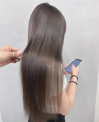 ロング カラー ヘアアレンジ 大宮/山口 竣也のヘアスタイル