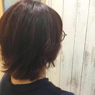 ミディアム カラー embrace エンブレイスのヘアスタイル