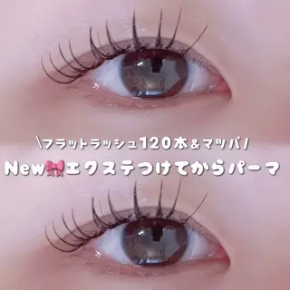 マツエク・マツパ Azuria eyelash 恵比寿店所属・耳ツボジュエリー🎀 韓国束感まつげ🩵のマツエク・マツパデザイン