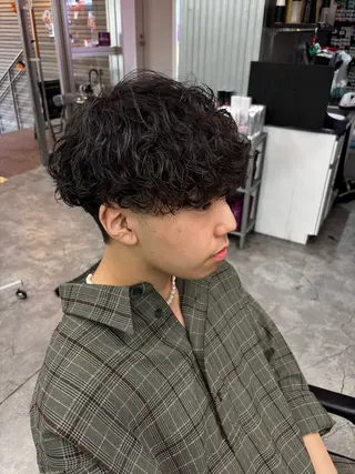パーマ メンズ パーマ支持率No.1 ❤️‍🔥安成弾のヘアスタイル